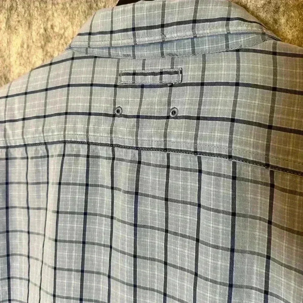 The North Face Plaid Short Sleeve Button Down - Large